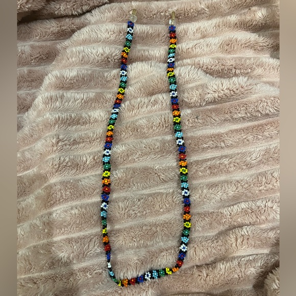 BEADED 💐 FLORAL SUNGLASSESS HOLDER - Picture 5 of 6